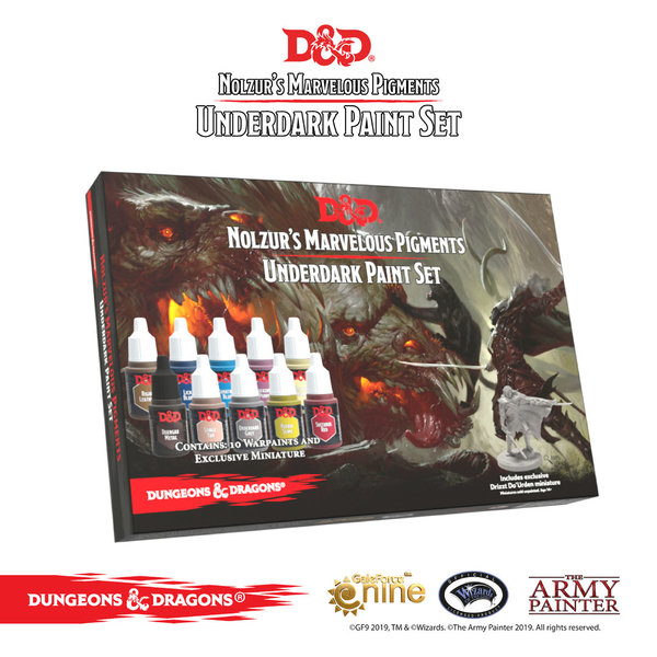 D&D Underdark Paint Set - The Army Painter
