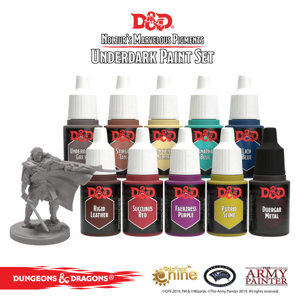 D&D Underdark Paint Set - The Army Painter