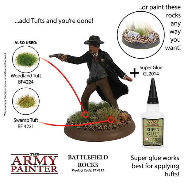 Basing: Battlefield Rocks - The Army Painter