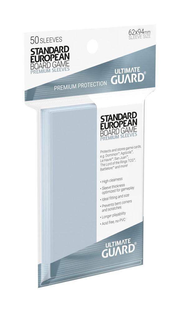 Ultimate Guard Premium Soft Sleeves for Board Game Cards Standard European