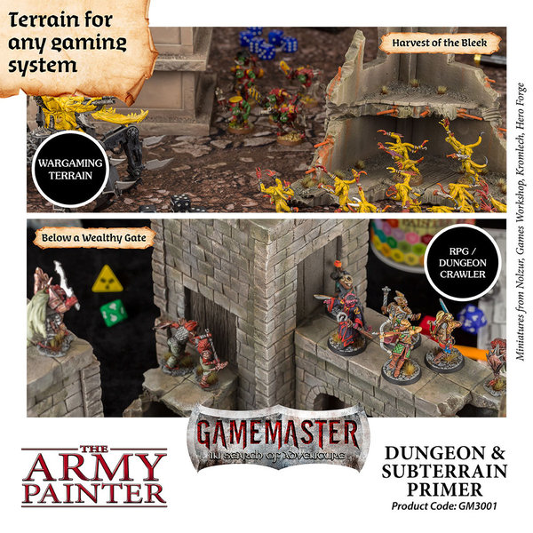 Gamemaster: Dungeon & Subterrain Terrain Primer The Army Painter