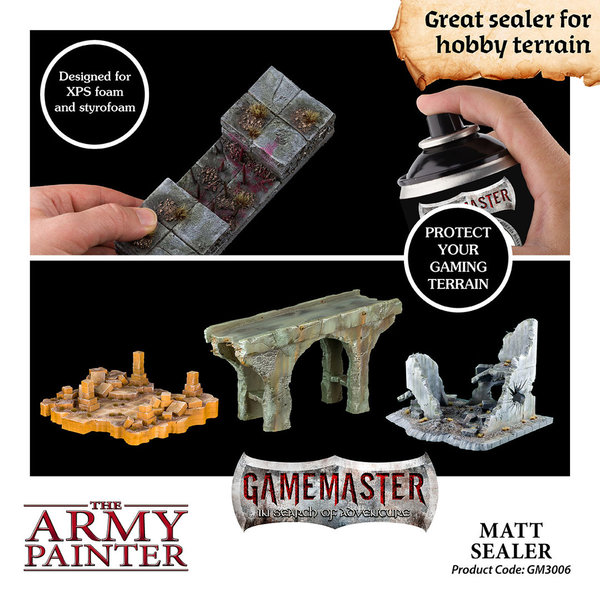 Gamemaster: Matt Terrain Sealer Terrain Primer The Army Painter