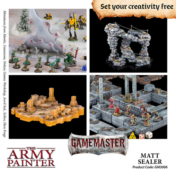 Gamemaster: Matt Terrain Sealer Terrain Primer The Army Painter