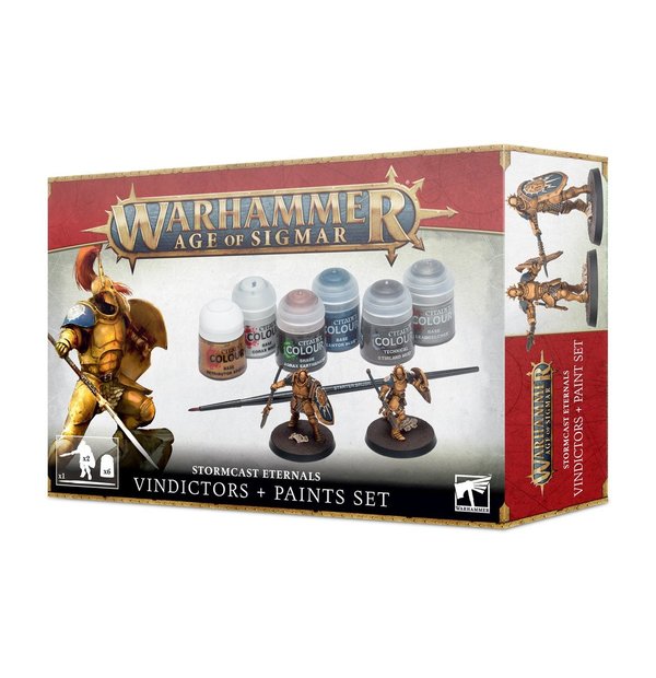Warhammer Age of Sigmar: Vindictors + Paint Set