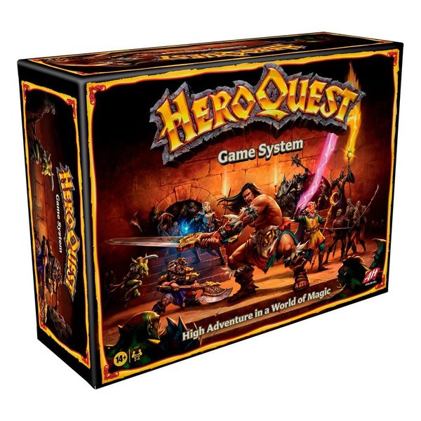HeroQuest Game System Board Game High Adventure In A World Of Magic